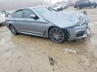 2017 Bmw 540 I Серый vin: WBAJE5C34HG916947