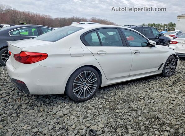 WBAJE7C30HG888317 2017 BMW 5 SERIES White Trasero derecho