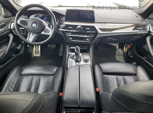 WBAJE7C30HG888317 2017 BMW 5 SERIES White Vista del salpicadero