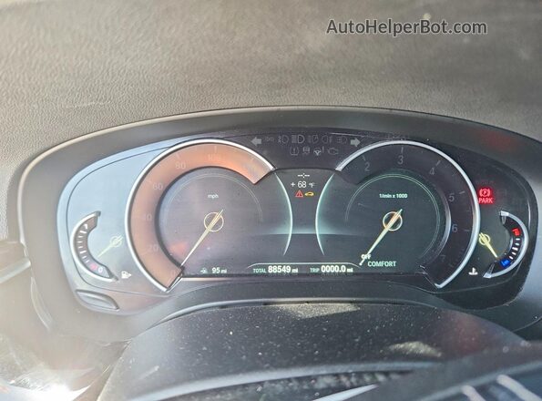 WBAJE7C35HG887258 2017 BMW OTHER Серый Вид щитка приборов