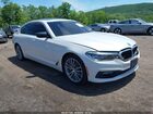 2017 Bmw 540i Xdrive White vin: WBAJE7C37HG887424