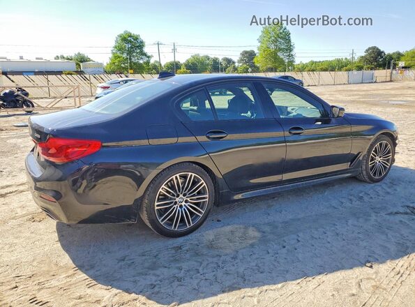 WBAJE7C50KG893171 2019 BMW 5 SERIES Черный Задняя правая четверть