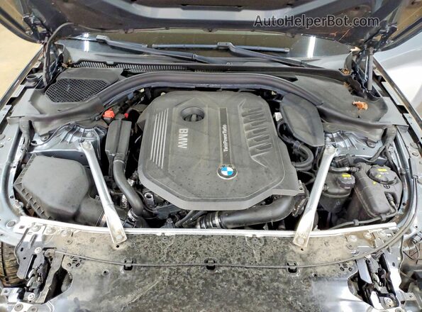 WBAJE7C56KWD55230 2019 BMW OTHER Gray უკანა სალონის ხედი