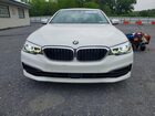 2019 Bmw 540 Xi White vin: WBAJE7C59KWD55447