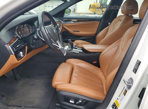 WBAJE7C59KWD55447 2019 BMW OTHER White Widok wnętrza z przodu