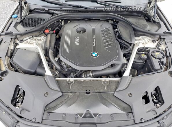 WBAJE7C59KWD55447 2019 BMW OTHER White Widok wnętrza z tyłu