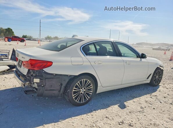 WBAJR3C04LWW75517 2020 BMW 5 SERIES Белый Задняя правая четверть
