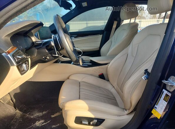 WBAJR3C05LWW70276 2020 BMW OTHER Синий Вид салона спереди
