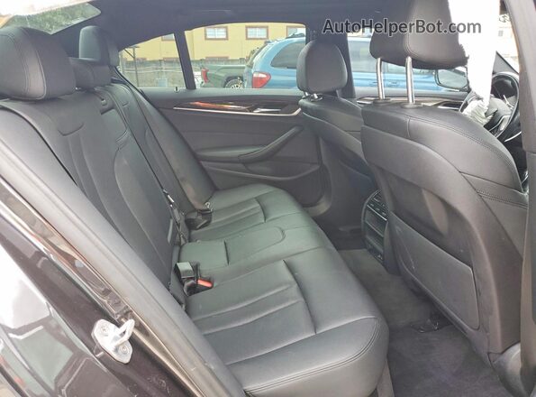 WBAJR3C0XLCD59656 2020 BMW 5 SERIES Gray Vista de los asientos traseros