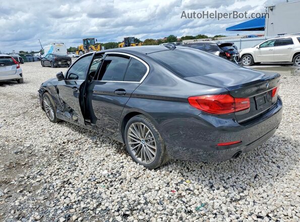 WBAJR3C0XLCD59656 2020 BMW 5 SERIES Gray Trasero izquierdo
