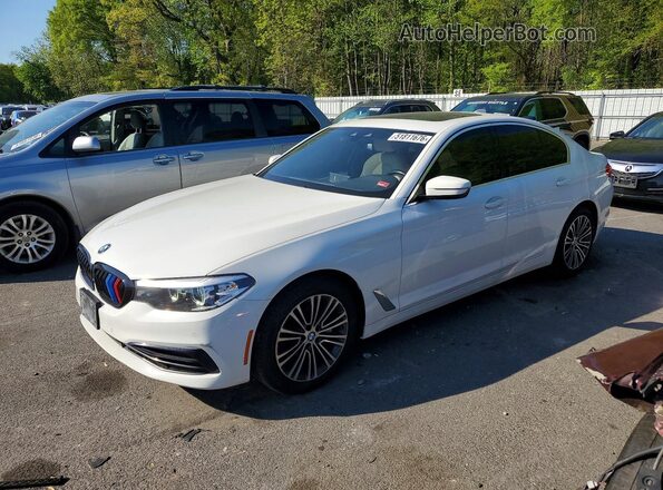 WBAJR7C00LCD76487 2020 BMW 5 SERIES Белый Передняя левая четверть