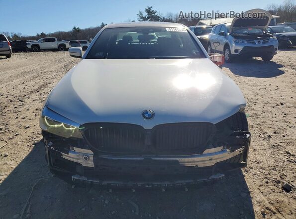 WBAJR7C04LWW65268 2020 BMW 5 SERIES White Widok z przodu