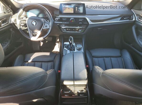 WBAJR7C04LWW65268 2020 BMW 5 SERIES White Widok deski rozdzielczej