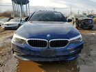 2020 Bmw 530 Xi Синий vin: WBAJR7C06LCE14966