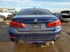 2020 Bmw 530 Xi Синий vin: WBAJR7C06LCE14966