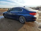 2020 Bmw 530 Xi Синий vin: WBAJR7C06LCE14966