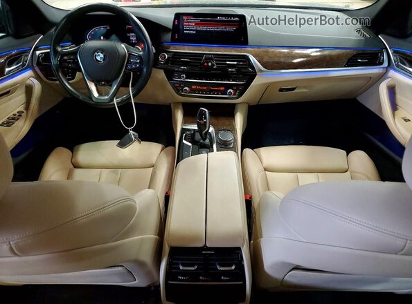 WBAJR7C06LWW62520 2020 BMW OTHER Синий Вид панели приборов