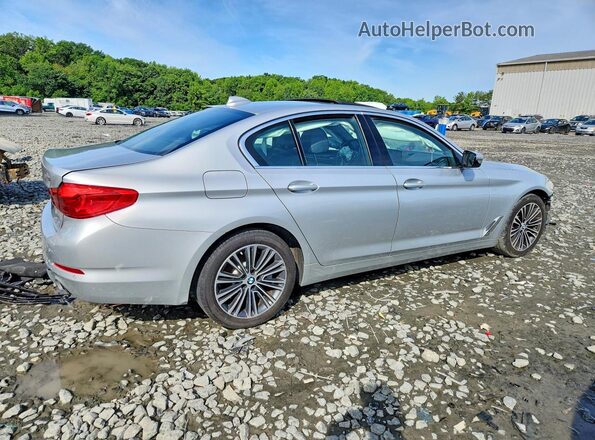 WBAJR7C07LWW79892 2020 BMW 5 SERIES Серебряный Задняя правая четверть