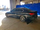 2020 Bmw 530 Xi Черный vin: WBAJR7C09LCE19157