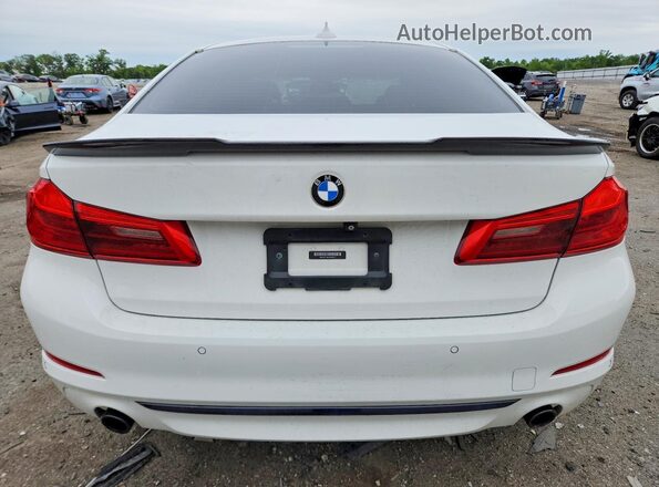 WBAJR7C09LWW65217 2020 BMW 5 SERIES Белый Вид сзади