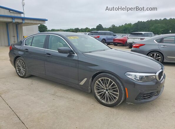 WBAJS1C00LCD14962 2020 BMW 5 SERIES Charcoal Przód prawy