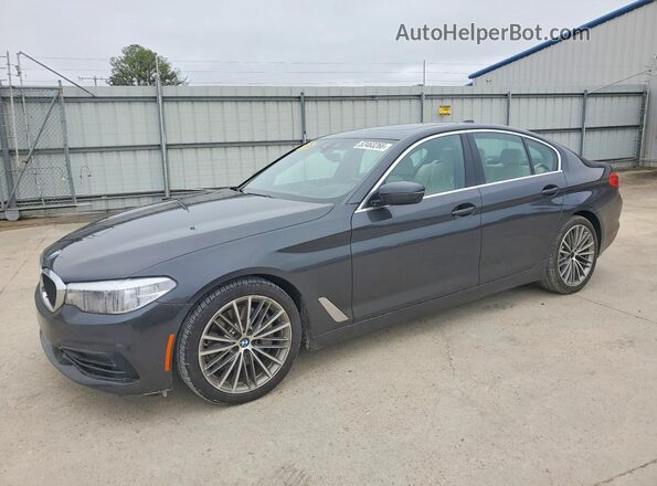 WBAJS1C00LCD14962 2020 BMW 5 SERIES Charcoal Przód lewy