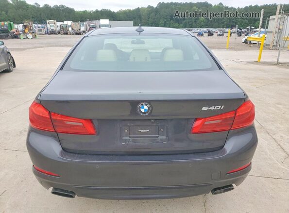 WBAJS1C00LCD14962 2020 BMW 5 SERIES Charcoal Widok z tyłu