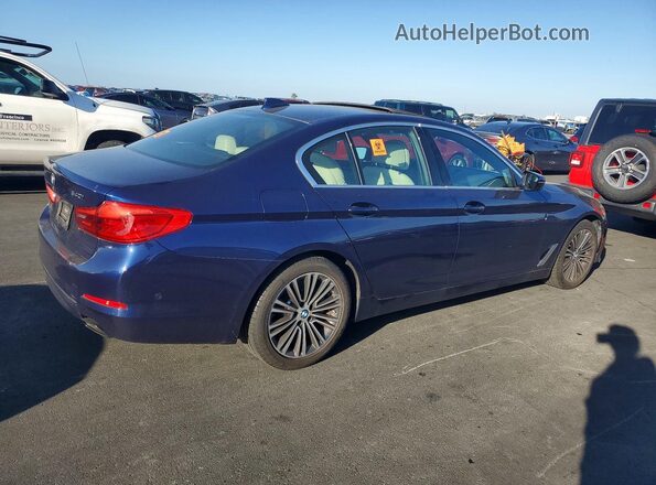 WBAJS1C03LCD74623 2020 BMW 5 SERIES Blue Задня права чверть