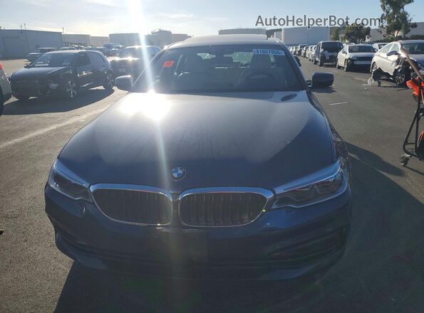 WBAJS1C03LCD74623 2020 BMW 5 SERIES Blue Вид спереду