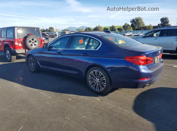 WBAJS1C03LCD74623 2020 BMW 5 SERIES Blue Задня ліва чверть