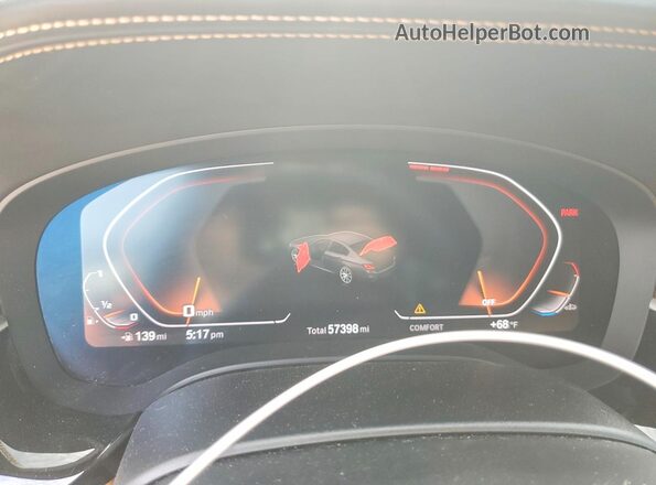 WBAJS3C08LCD61121 2020 BMW OTHER Gray Instrument cluster view