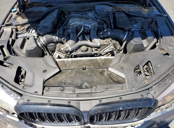 WBAJS7C02LBN96219 2020 BMW M5 Blue Սալոնի հետևի տեսք