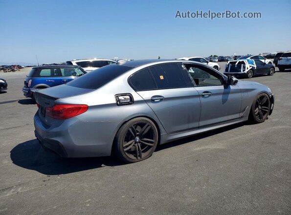 WBAJS7C02LBN96219 2020 BMW M5 Blue Հետևի աջ