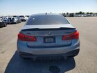 2020 Bmw M550xi Blue vin: WBAJS7C02LBN96219