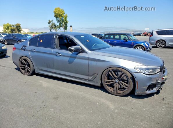 WBAJS7C02LBN96219 2020 BMW M5 Blue Առջևի աջ