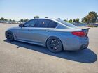 2020 Bmw M550xi Blue vin: WBAJS7C02LBN96219