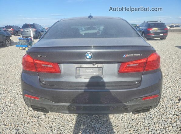 WBAJS7C0XLBN96596 2020 BMW M5 Charcoal უკანა ხედი