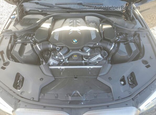 WBAJS7C0XLBN96596 2020 BMW M5 Charcoal უკანა სალონის ხედი
