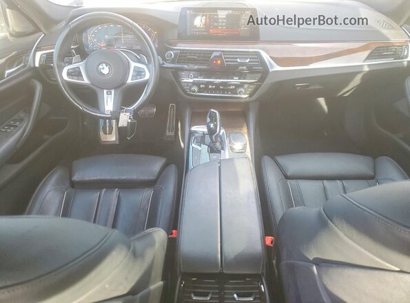 WBAJS7C0XLBN96596 2020 BMW M5 Charcoal წინა პანელის ხედი