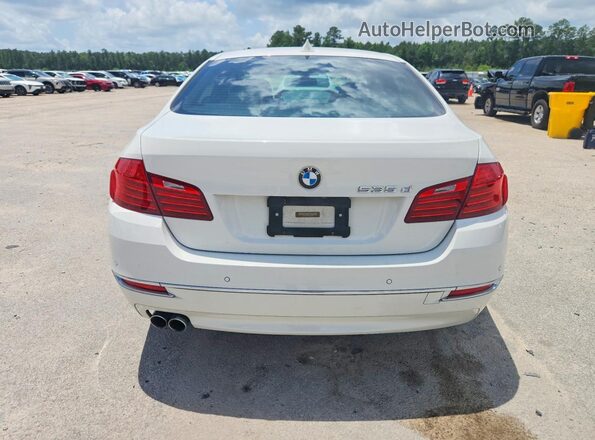 WBAXA5C5XGD691876 2016 BMW 5 SERIES Белый Вид сзади