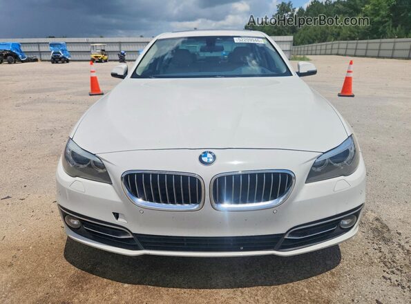 WBAXA5C5XGD691876 2016 BMW 5 SERIES Белый Вид спереди