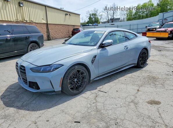WBS13HK02TCV73498 2026 BMW M4 Gray Przód lewy
