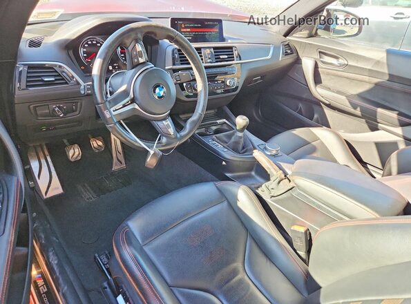 WBS2U7C51KVB09307 2019 BMW M2 Orange Вид панелі приладів