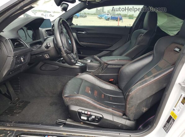 WBS2U7C57KVB09280 2019 BMW M2 Серый Вид салона спереди