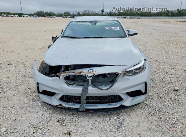 WBS2U7C57KVB09280 2019 BMW M2 Серый Вид спереди