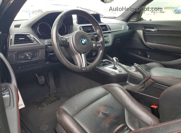 WBS2U7C57KVB09280 2019 BMW M2 Серый Вид панели приборов