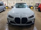 2022 Bmw M3 Competition Gray vin: WBS33AY09NFL65580