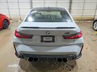 2022 Bmw M3 Competition Gray vin: WBS33AY09NFL65580