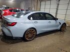2022 Bmw M3 Competition Gray vin: WBS33AY09NFL65580