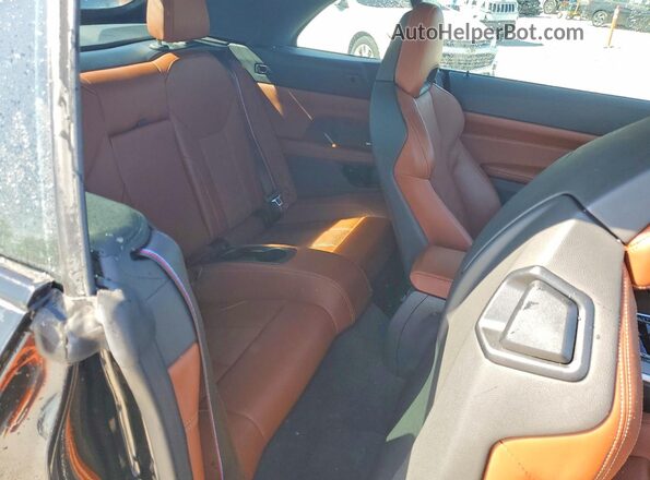 WBS33BA05RCN89663 2024 BMW M4 Black Вид задніх сидінь